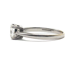 Load image into Gallery viewer, Secondhand 18ct White Gold Moissanite Ring
