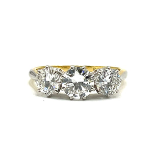 Secondhand Diamond Trilogy Ring - 1.78ct