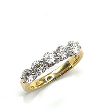 Load image into Gallery viewer, Secondhand Diamond Five Stone Ring
