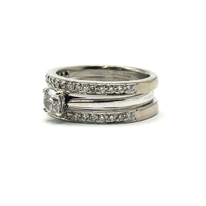 Secondhand Multi Row Diamond Ring