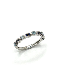 Load image into Gallery viewer, Secondhand Sapphire and Aquamarine Ring
