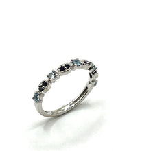 Load image into Gallery viewer, Secondhand Sapphire and Aquamarine Ring
