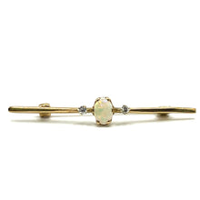 Load image into Gallery viewer, Secondhand Opal and Diamond Brooch
