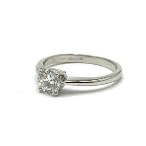 Secondhand Platinum and Diamond Ring - 0.68ct