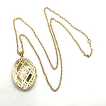 Load image into Gallery viewer, Secondhand 9ct Gold Locket and Long Chain
