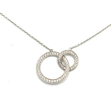 Load image into Gallery viewer, Secondhand 18ct White Gold Diamond Necklace
