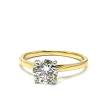Load image into Gallery viewer, 18ct Gold Lab Grown Diamond Single Stone Ring - 1.00ct
