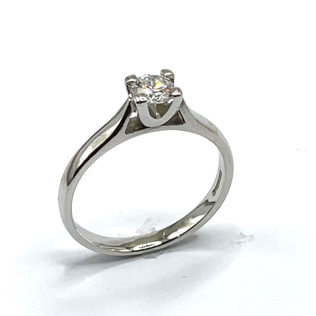 Secondhand Platinum Diamond Solitaire Ring