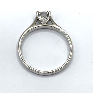 Secondhand Platinum Diamond Solitaire Ring
