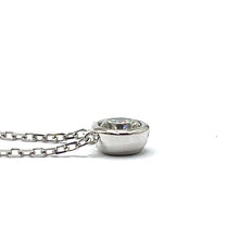 Load image into Gallery viewer, 14ct White Gold Lab Grown Diamond Necklace - 0.52ct
