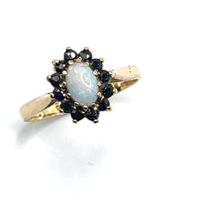 Load image into Gallery viewer, Secondhand Sapphire and Opal Ring

