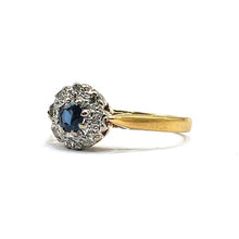 Load image into Gallery viewer, Secondhand Sapphire and Diamond Ring
