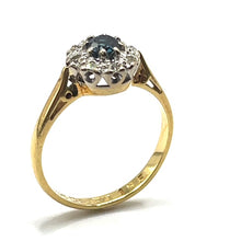 Load image into Gallery viewer, Secondhand Sapphire and Diamond Ring
