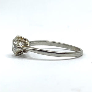 Secondhand Antique Diamond Solitaire Ring - 1.12ct