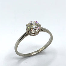 Load image into Gallery viewer, Secondhand Antique Diamond Solitaire Ring - 1.12ct

