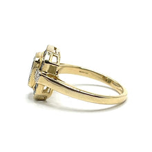 Load image into Gallery viewer, 9ct Gold Topaz and Sapphire Ring
