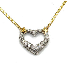 Load image into Gallery viewer, Secondhand Diamond Heart Necklace
