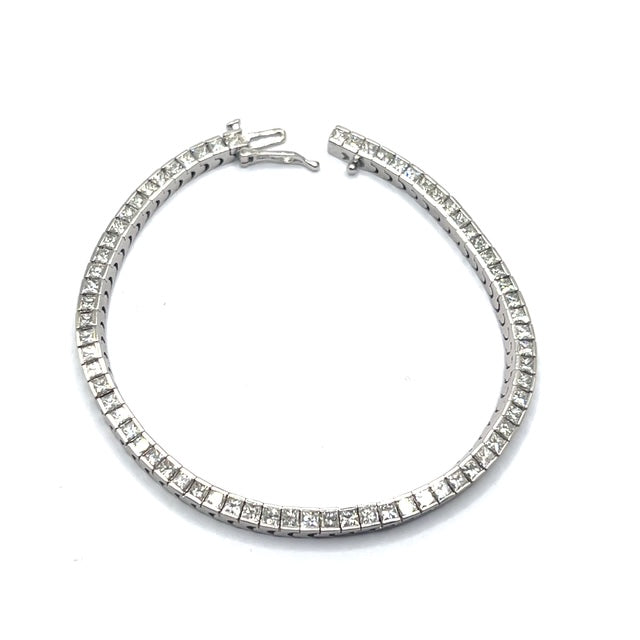 Secondhand Diamond Tennis Bracelet - 5.12ct