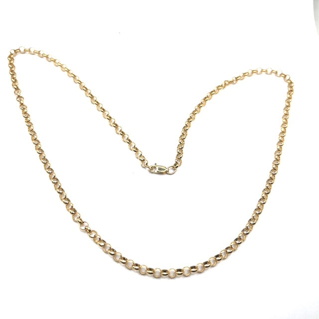 Secondhand 9ct Gold Belcher Chain