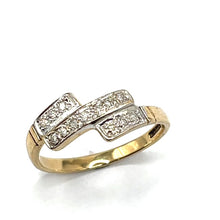 Load image into Gallery viewer, Secondhand 9ct Gold and Diamond Ring
