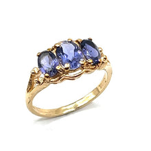 Load image into Gallery viewer, 9ct Gold Iolite Ring
