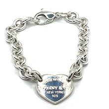 Load image into Gallery viewer, Secondhand Tiffany Heart Tag Bracelet
