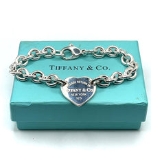 Load image into Gallery viewer, Secondhand Tiffany Heart Tag Bracelet
