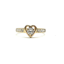 Load image into Gallery viewer, Secondhand Diamond Heart Ring

