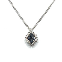Load image into Gallery viewer, Secondhand Sapphire and Diamond Necklace
