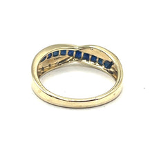 Load image into Gallery viewer, Secondhand 9ct Gold Sapphire Ring
