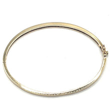 Load image into Gallery viewer, Secondhand 9ct Gold Diamond Bangle
