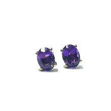 Load image into Gallery viewer, Secondhand Amethyst Earrings
