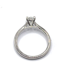 Load image into Gallery viewer, Platinum 1.00ct Oval Natural Diamond Ring
