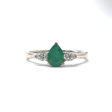 Load image into Gallery viewer, Secondhand Emerald and Diamond Ring
