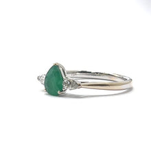 Load image into Gallery viewer, Secondhand Emerald and Diamond Ring
