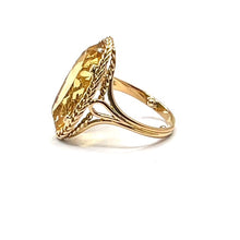 Load image into Gallery viewer, Secondhand 9ct Gold Citrine Ring
