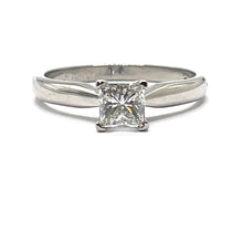 Load image into Gallery viewer, Secondhand Platinum Princess Cut Diamond Ring - 0.70ct
