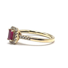 Load image into Gallery viewer, Secondhand 9ct Gold Ruby and Diamond Ring

