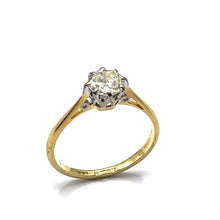 Load image into Gallery viewer, Secondhand 18ct Gold Diamond Solitaire Ring
