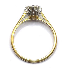 Load image into Gallery viewer, Secondhand 18ct Gold Diamond Solitaire Ring
