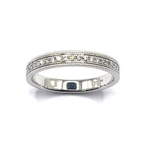 Load image into Gallery viewer, Secondhand Platinum and Diamond Eternity Wedding Ring
