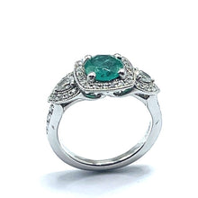 Load image into Gallery viewer, Secondhand Emerald and Diamond Ring
