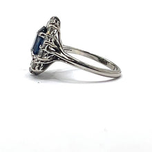 Load image into Gallery viewer, Secondhand Sapphire and Diamond Ring
