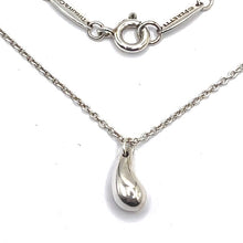 Load image into Gallery viewer, Secondhand Silver Tiffany &amp; Co Elsa Peretti Teardrop Pendant
