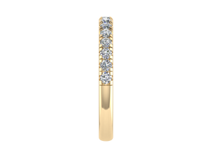 18ct Yellow Gold Diamond Eternity Ring - 0.41ct