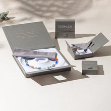 Load image into Gallery viewer, Coeur De Lion Necklace - GeoCUBE Precious Motion Blue Moon
