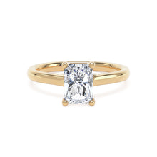Load image into Gallery viewer, 18ct Yellow Gold Radiant Cut Lab Grown Diamond Ring - 1.00ct
