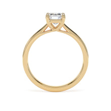 Load image into Gallery viewer, 18ct Yellow Gold Radiant Cut Lab Grown Diamond Ring - 1.00ct
