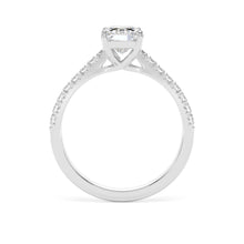 Load image into Gallery viewer, Platinum Radiant Cut Lab Grown Diamond Ring - 2.35ct
