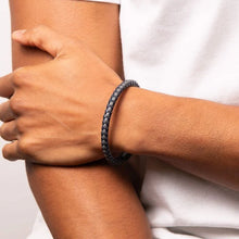 Load image into Gallery viewer, Mens Leather Bracelet
